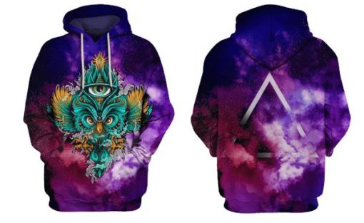 HALLOWEEN Owl Hoodies T-Shirt Apparel HL101163 3D Custom Fleece Hoodies