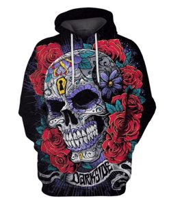 HALLOWEEN Skull Hoodies - T-Shirt Apparel HL101123 3D Custom Fleece Hoodies Hoodie S 