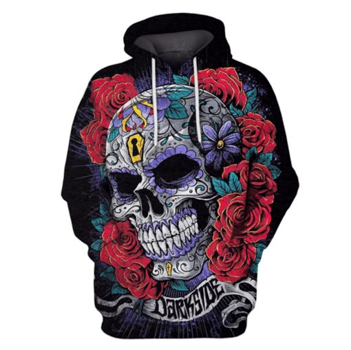HALLOWEEN Skull Hoodies - T-Shirt Apparel HL101123 3D Custom Fleece Hoodies Hoodie S