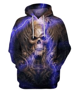 HALLOWEEN Skull Hoodies - T-Shirt Apparel HL101125 3D Custom Fleece Hoodies Hoodie S 