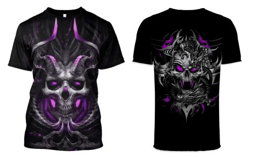 HALLOWEEN Skull Hoodies - T-Shirt Apparel HL101126 3D Custom Fleece Hoodies