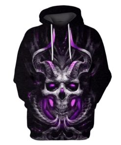 HALLOWEEN Skull Hoodies - T-Shirt Apparel HL101126 3D Custom Fleece Hoodies Hoodie S 