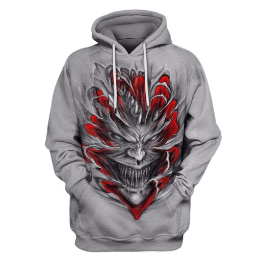 HALLOWEEN Skull Hoodies - T-Shirt Apparel HL101130 3D Custom Fleece Hoodies Hoodie S