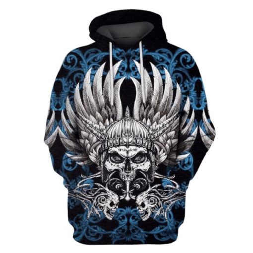 HALLOWEEN Skull Hoodies - T-Shirt Apparel HL101132 3D Custom Fleece Hoodies Hoodie S