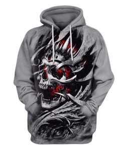 HALLOWEEN Skull Hoodies - T-Shirt Apparel HL101133 3D Custom Fleece Hoodies Hoodie S 