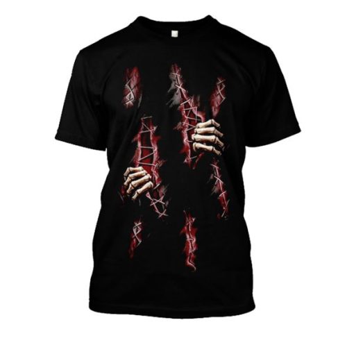 HALLOWEEN Skull Hoodies - T-Shirt Apparel HL101137 3D Custom Fleece Hoodies T-Shirt S