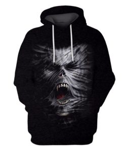 HALLOWEEN Skull Hoodies - T-Shirt Apparel HL101139 3D Custom Fleece Hoodies Hoodie S 