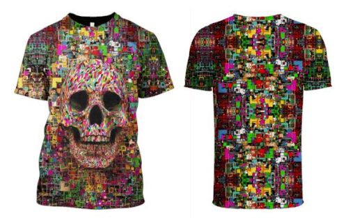 HALLOWEEN Skull Hoodies - T-Shirt Apparel HL101143 3D Custom Fleece Hoodies