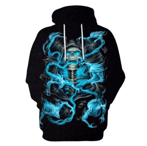 HALLOWEEN Skull Hoodies - T-Shirt Apparel HL101144 3D Custom Fleece Hoodies Hoodie S