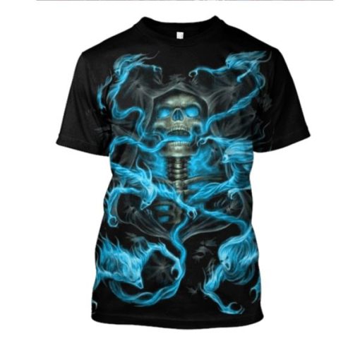 HALLOWEEN Skull Hoodies - T-Shirt Apparel HL101144 3D Custom Fleece Hoodies T-Shirt S