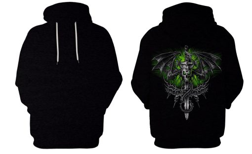 HALLOWEEN Skull Hoodies T-Shirt Apparel HL101147 3D Custom Fleece Hoodies