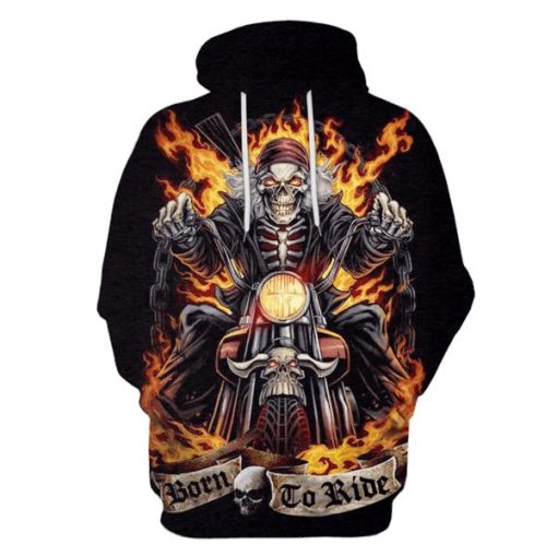 HALLOWEEN Skull-Hoodies - T-Shirt Apparel HL101149 3D Custom Fleece Hoodies Hoodie S