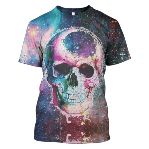 HALLOWEEN Skull Hoodies - T-Shirt Apparel HL101152 3D Custom Fleece Hoodies T-Shirt S