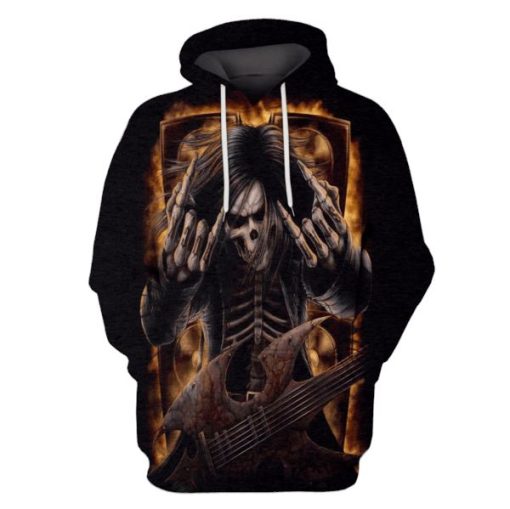 HALLOWEEN Skull Hoodies T-Shirt Apparel HL101159 3D Custom Fleece Hoodies Hoodie S