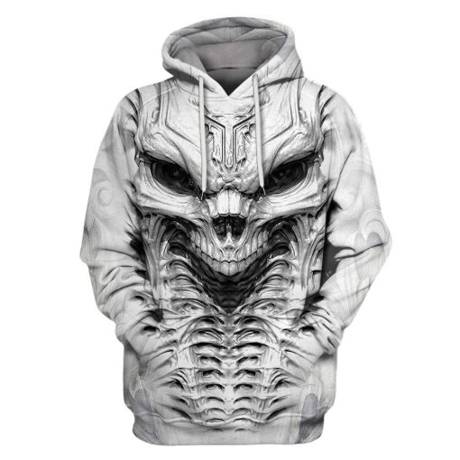 HALLOWEEN Skull Hoodies - T-Shirt Apparel NM060217 3D Custom Fleece Hoodies Hoodie S