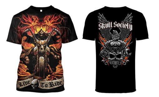 HALLOWEEN Skull Society Hoodies - T-Shirt Apparel HL101146 3D Custom Fleece Hoodies