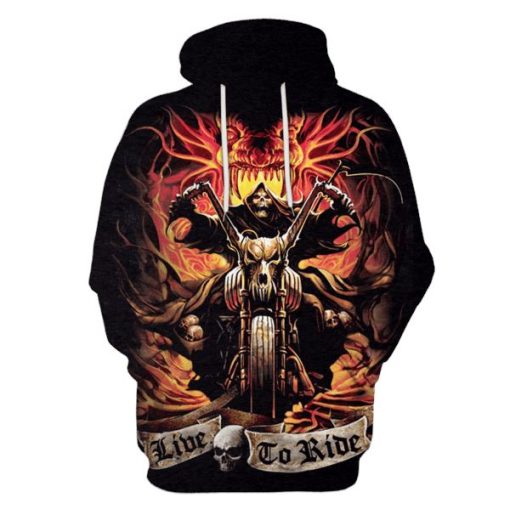 HALLOWEEN Skull Society Hoodies - T-Shirt Apparel HL101146 3D Custom Fleece Hoodies Hoodie S