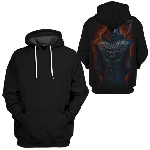 HALLOWEEN The Death Hoodies - T-Shirt Apparel HL101157 3D Custom Fleece Hoodies Hoodie S