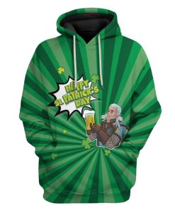 Happy St Patrick's Day Custom T-Shirts Hoodies Apparel HD-TA0102201 3D Custom Fleece Hoodies Hoodie S