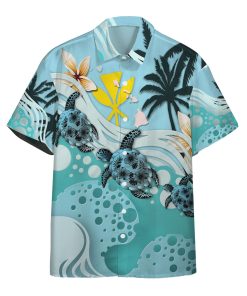 Gearhumans 3D Sea Turtle Hawaii Shirt