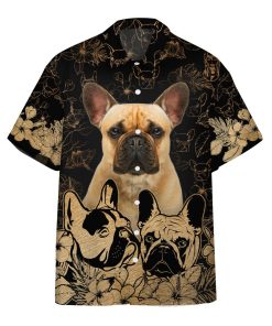 Gearhumans 3D French Bulldog Hawaii Shirt