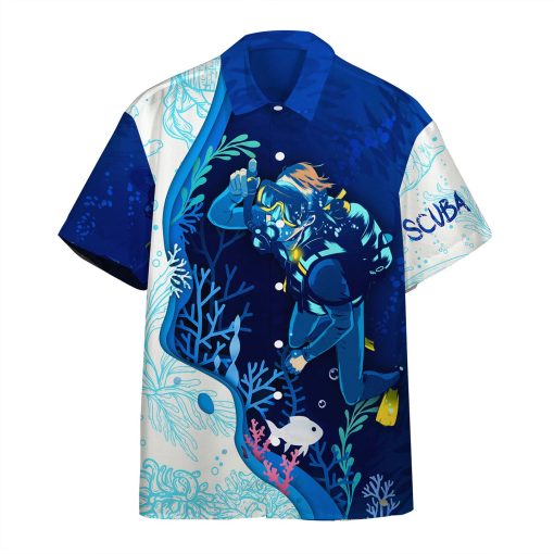 Gearhumans 3D Scuba Diving Hawaii Shirt
