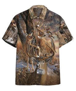 Gearhumans 3D Deer Hunting Hawaii Shirt