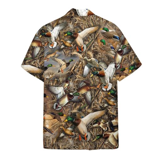 Gearhumans 3D Duck hunting hawaii shirt