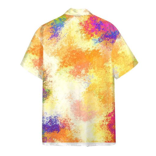 Gearhumans 3D Sunflower Elephant Hippie Hawaii Shirt - Image 2