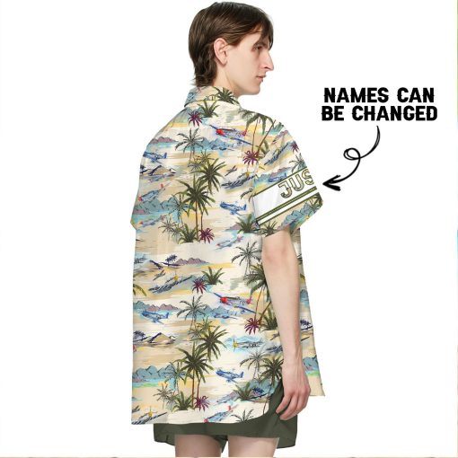 Gearhumans 3D Aircraft Hawaii Shirt - Image 3