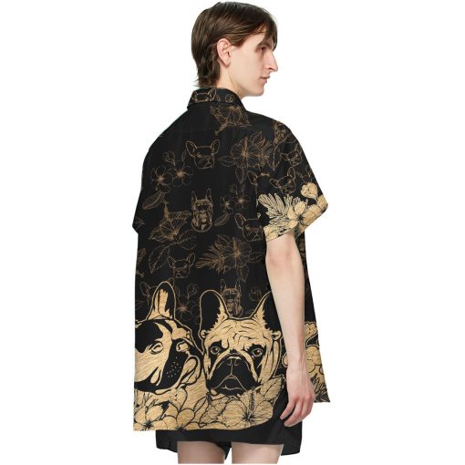 Gearhumans 3D French Bulldog Hawaii Shirt