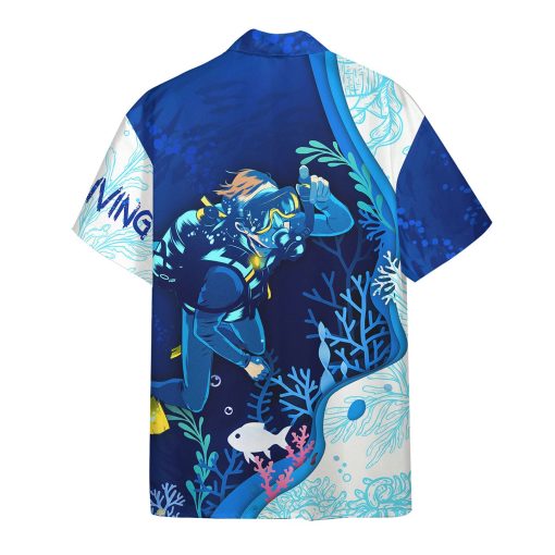 Gearhumans 3D Scuba Diving Hawaii Shirt