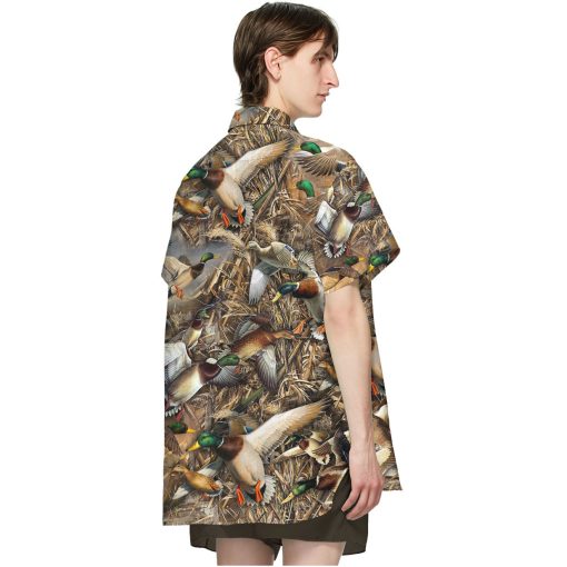 Gearhumans 3D Duck hunting hawaii shirt