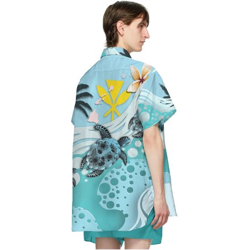 Gearhumans 3D Sea Turtle Hawaii Shirt