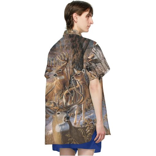 Gearhumans 3D Deer Hunting Hawaii Shirt