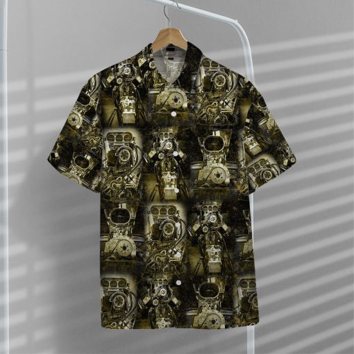 Gearhumans 3D Drag Racing hawaii shirt