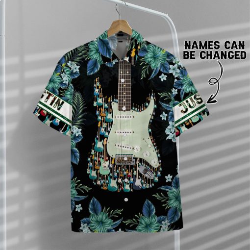Gearhumans 3D Electric Guitar Hawaii shirt