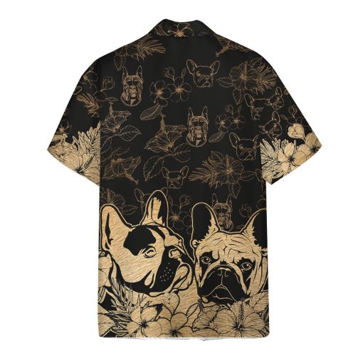 Gearhumans 3D French Bulldog Hawaii Shirt
