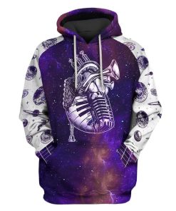 Heart of music Custom T-shirt - Hoodies Apparel HD-GH20002 3D Custom Fleece Hoodies Hoodie S 