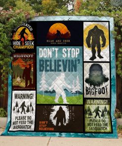 Hide And Seek World Champion Bigfoot Quilt Quilt Quilt 