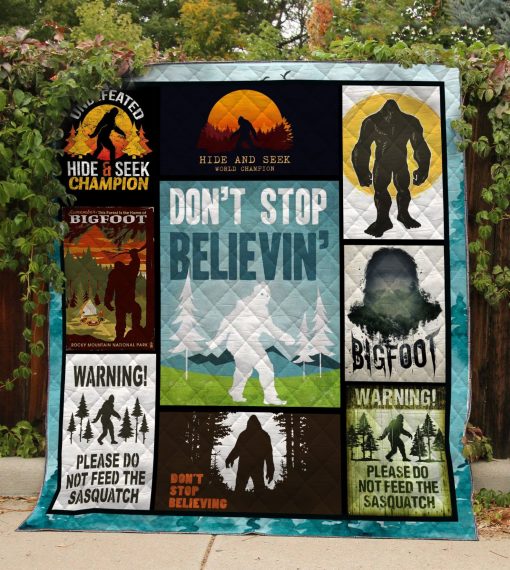 Hide And Seek World Champion Bigfoot Quilt Quilt Quilt