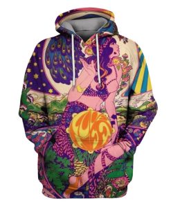 Hippie Beautiful Girl Custom T-shirt - Hoodies Apparel HP110148 3D Custom Fleece Hoodies Hoodie S 
