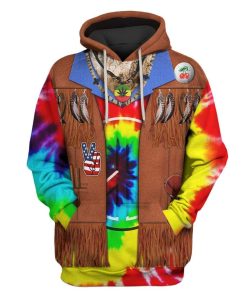 Hippie Custom T-shirt - Hoodies Apparel HD-GH1106190 3D Custom Fleece Hoodies Hoodie S 