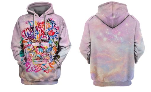 Hippie Happy Hoodies - T-Shirts Apparel HP110135 3D Custom Fleece Hoodies