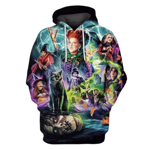 Hocus Pocus Hoodies - T-Shirts Apparel MV110191 3D Custom Fleece Hoodies Hoodie S