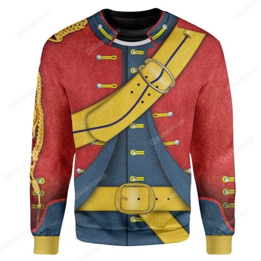 Hoodie Custom A British Dragoon Apparel HD-TA11101905 3D Custom Fleece Hoodies Long Sleeve S