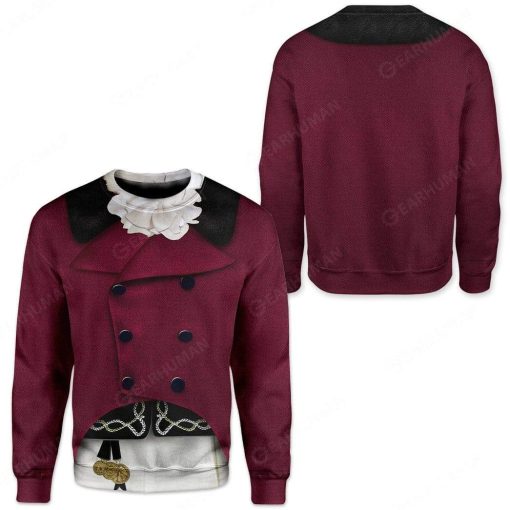 Hoodie Custom Aaron Burr Apparel HD-DT2881913 3D Custom Fleece Hoodies