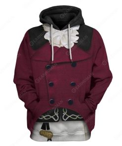 Hoodie Custom Aaron Burr Apparel HD-DT2881913 3D Custom Fleece Hoodies Hoodie S 