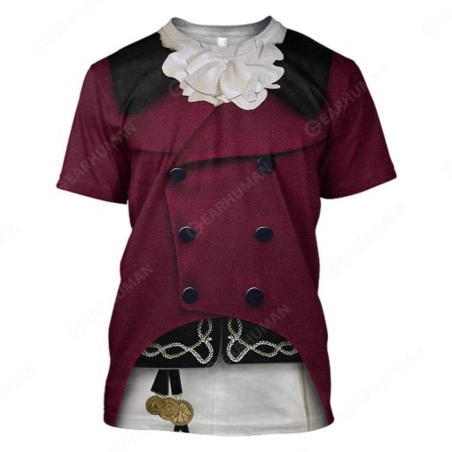 Hoodie Custom Aaron Burr Apparel HD-DT2881913 3D Custom Fleece Hoodies T-Shirt S