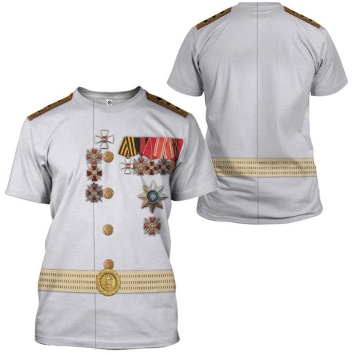 Hoodie Custom Aleksandr Kolchak Apparel HD-TT2391905 3D Custom Fleece Hoodies